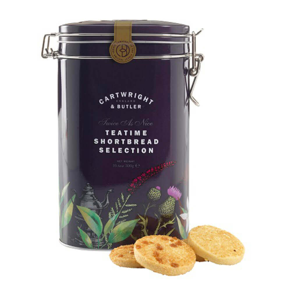 Cartwright & Butler Shortbread Selection with Salted Caramel & Almond 300g